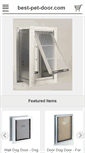 Mobile Screenshot of best-pet-door.com